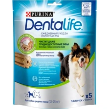 Лакомство для собак Purina Dentalife средних пород для здоровья зубов и десен 6х115 г (7613036454100): Производитель Dentalife