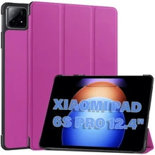 Аксессуар для планшетных ПК BeCover Smart Case Purple for Xiaomi Pad 6S Pro (711086): Цвет фиолетовый