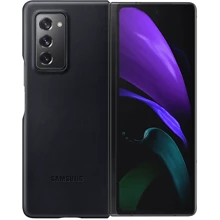 Чохол для телефона Samsung Leather Cover Black (EF-VF916LBEGRU) для Samsung F916 Galaxy Fold 2: Сумісність Samsung F916 Galaxy Fold 2