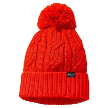 Шапка Jack Wolfskin Stormlock Pompom красная (1905091_2096): Производитель Jack Wolfskin