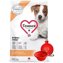 Сухий корм 1st Choice Puppy Toy and Small для цуценят міні та малих порід + похідна миска (59297): Тип Сухой корм