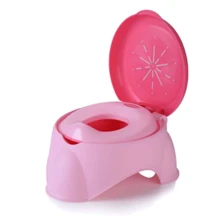 Горшок Babyhood БоБо BH-119 Pink (BH-119P): Цвет розовый