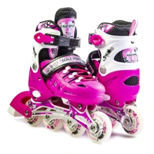 Ролики Scale Sports. Pink (размер 29-33): Цвет розовый