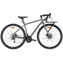 Велосипед Leon TR-90 DD Cr-Mo steel 28" рама-L бежевий 2022: Матеріал рами Сталь
