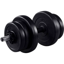 Гантель Iron Body 11 кг битумная: Вес гантели, кг 11