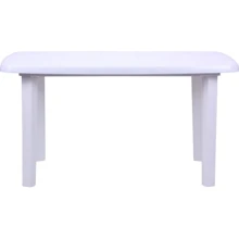 Стол AMF Sorrento 140x80 пластик белый 01 (200015): Конструкция Портативный