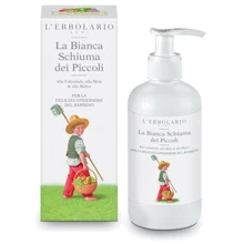 L'Erbolario La Bianca Schiuma dei Piccoli Пена для ванны 200 ml: Назначение Очищение