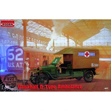 Модель Roden Автомобиль Vauxhall D-type "Red Cross" (RN717): Производитель RODEN