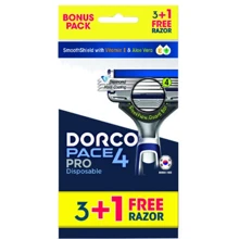 Dorco PACE Одноразовая бритва для мужчин 4 лезвия 4 шт.: Вид Бритвенные станки