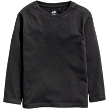 Лонгслив H&M 1990195 134-140 см черный: Тип Лонгсливы