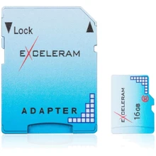 Карта пам'яті eXceleram 16GB microSD Сlass 10 Color series (EMSD0004): Тип карти MicroSDHC