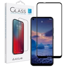 Аксесуар для смартфона ACCLAB Tempered Glass Full Glue Black for Nokia 5.4: Сумісність Nokia 5.4