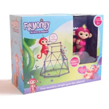 Комплект Fingerlings Jungle Gym PlaySet + интерактивная обезьянка Aimee: Тип животное