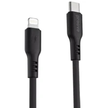 Кабель Proove Cable USB-C для Lightning Rebirth 3A 1m Black (CCRE60002101): Тип USB-C - Lightning