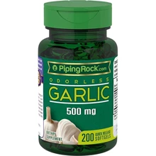 Piping Rock Garlic High Potency 500 mg 200 softgels: Форма выпуска Капсулы