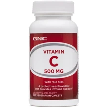 GNC Vitamin C 500 Rose Hips Витамин С 100 таблеток: Тип Витамин C