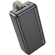 Внешний аккумулятор Hoco Power Bank 30000mAh J91B Black: Количество USB 3