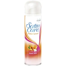Gillette Satin Care Radiant Apricot Shave Gel 200 ml Гель для бритья Абрикос: Объем, мл 200