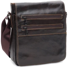 Мужская сумка через плечо Keizer коричневая (K1505br-brown): Пол Мужской