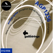 Струна для гитар Струны для акустической гитары Gallistrings AGP1256 BLUEGRASS: Тип Комплект струн