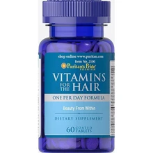 Puritan's Pride VITAMINS for the HAIR 60 Tablets: Тип мультивітаміни