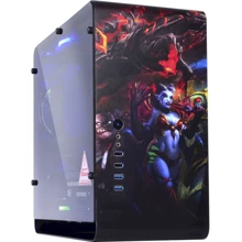 Корпус QUBE Eagle Dota Heroes Printed (QBX3M_WBNU3PD2Q): Форм-фактор материнської плати MicroATX/Mini-ITX