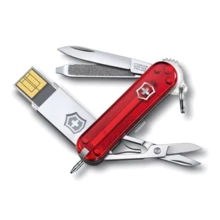 Мультитул Victorinox Victorinox work 58мм/8 предметов/красный/USB 16Gb (4.6125.TG16B): Тип мини-мультитул