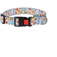 Нашийник HiDog Flowers blue XS 10 мм 18-28 см різнокольоровий (101\1018): Виробник HiDog