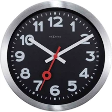 Настінний годинник NeXtime Station Number чорний 19 см (3998ARZW): Виробник NeXtime