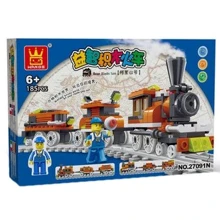 Конструктор Brick "Паровоз і 2 вагона" (27091N): Виробник Brick