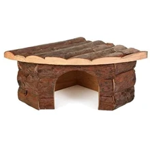 Дом для грызунов Croci Corner деревянный угловой 32х13х21 см (R2075061): undefined undefined