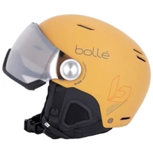 Гірськолижний шолом Bolle Might Visor 55-59 31863 Matte Sand W Brown Silver Lens (MIGHT VISOR): Колір желтый