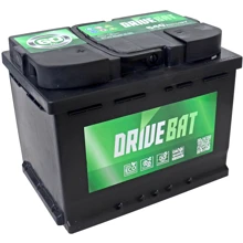 Автомобильный аккумулятор DRIVEBAT 6СТ-60 АзЕ (560 011 054): Ёмкость, Ач 60