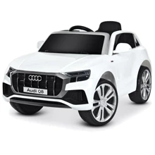Дитячий електромобіль Джип Bambi Racer Audi Q8, білий (JJ2066EBLR-1): Вид джип