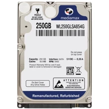 Внутрішній жорсткий диск Mediamax WL250GLSA854G RB: Форм-фактор 2.5"