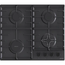Варильна поверхня газова Gorenje G641SYB: Розташування панелі спереду