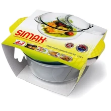 Каструля Simax 1.75 л з кришкою 0.4 л (6686/6696): Тип Кастрюля для запекания