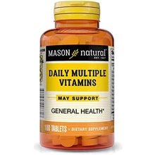 Mason Natural Daily Multiple Vitamins Мультивітаміни 100 таблеток: Тип Мультивитамины