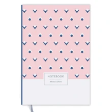 Блокнот Gifty Write&Draw Pink Dots: Производитель Gifty