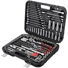 Набор инструментов INTERTOOL Storm 1/2" 3/8" 1/4" (ET-8156): Назначение набора универсальный