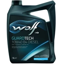 Моторное масло WOLF GUARDTECH 10W40 B4 DIESEL 5Lx4: Тип Полусинтетическое