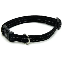 Ошейник для собак Croci Soft Reflective светоотражающий 30-45х1.5 см черный (C5079819): Производитель Croci