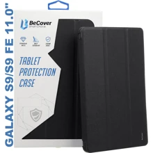 Аксесуар для планшетних ПК BeCover Case Book Soft Edge з Pencil Mount Black для Samsung X710 Galaxy Tab S9 / X510/X516B Galaxy Tab S9 FE (710438): Колір чорний