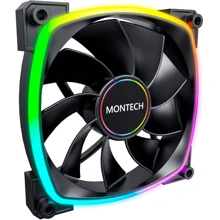 Кулер Montech RX140 PWM Black: Уровень шума, dB 27.9