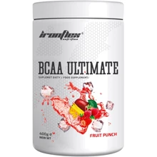 Аминокислота для спорта IronFlex Nutrition BCAA Ultimate Instant 400 g /40 servings/ Fruit Punch: Вкус Фруктовый пунш