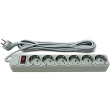 Мережевий фільтр ProLogix (PRS-075P6-45G): Кількість розеток, шт 6