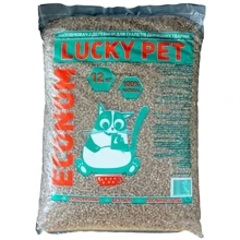 Наполнитель для кошачьего туалета Lucky Pet эконом Древесный впитывающий 12 кг (41 л) (4820224210094): Вид Древесный