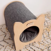 Будиночок Yoko Pets Міко для котів L сірий 46х36х50 см (1006003/1): undefined undefined