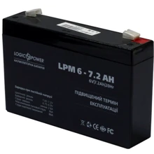 LogicPower LPM 6В 7.2 Ач (3859): Тип Аккумулятор