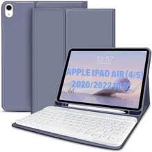 Аксессуар для iPad BeCover Case Smart Keyboard Purple for iPad Air 2020/iPad Air 2022 (711148): Цвет фиолетовый